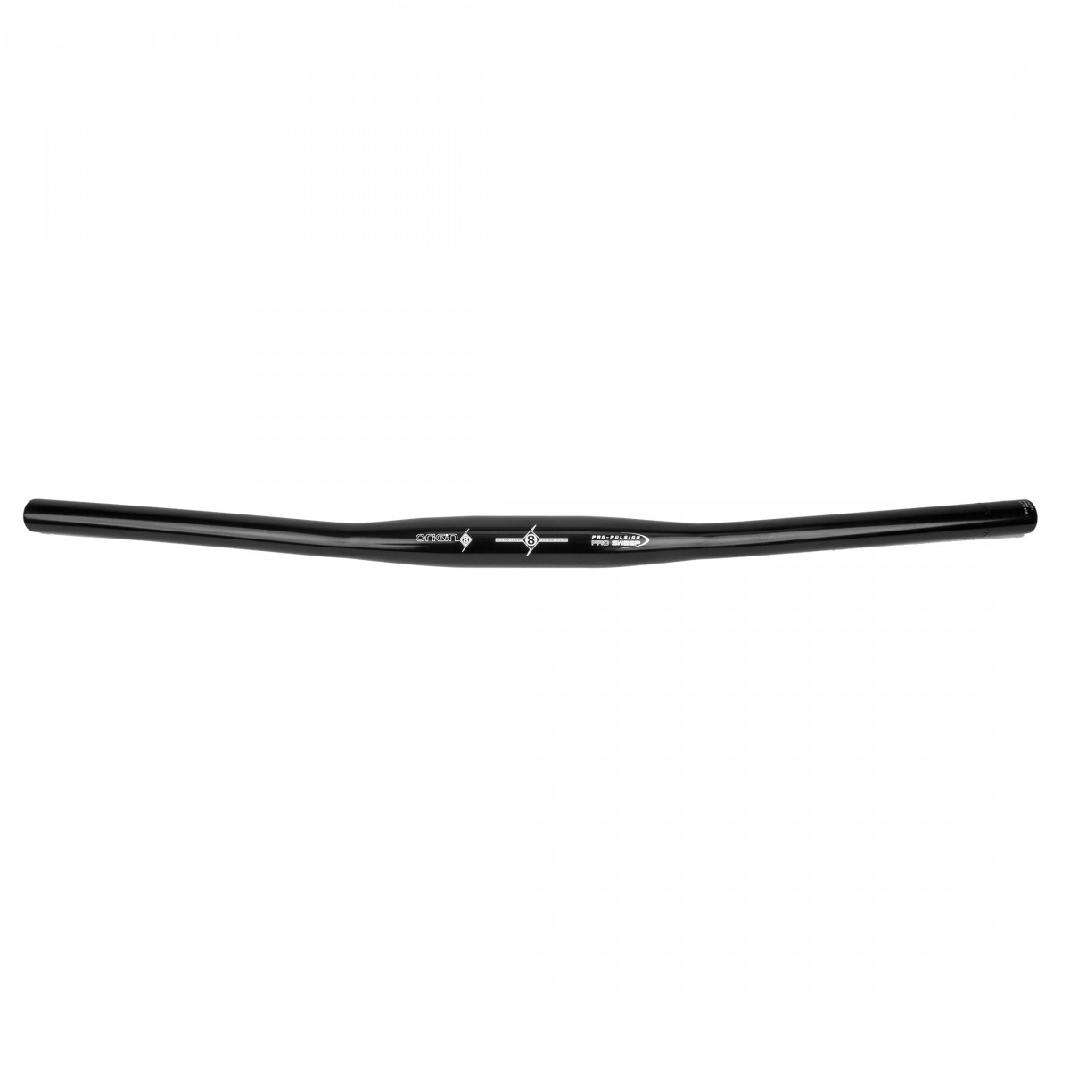Origin8 Pro Pulsion Flat Handlebars Black 31.8mm 640mm AL6061 Back Sweep 6°