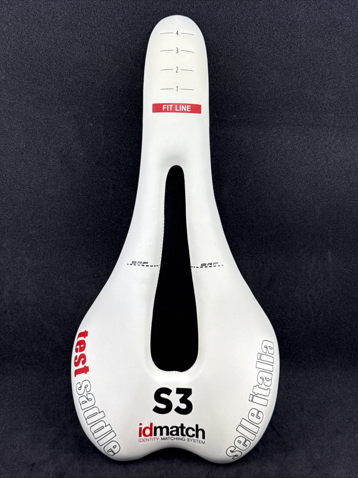 Selle Italia SLR Flow Manganese Rail White Saddle 275mm x 135mm MSRP $125!