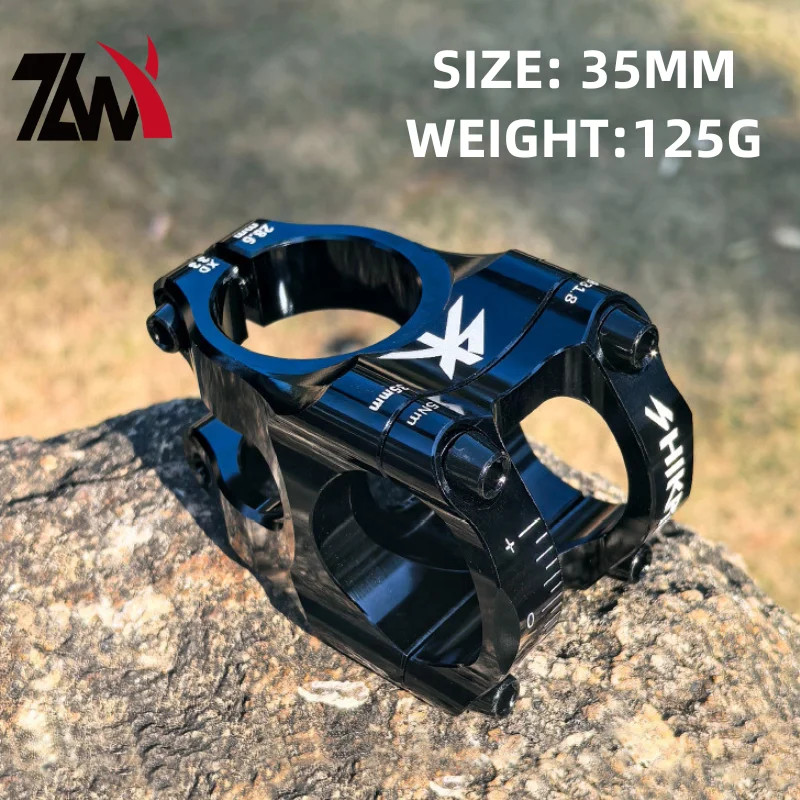 Adjustable MTB Bike Stem 35Mm Steerer 31.8Mm Clamp CNC Hollow Out Short Reach Bl