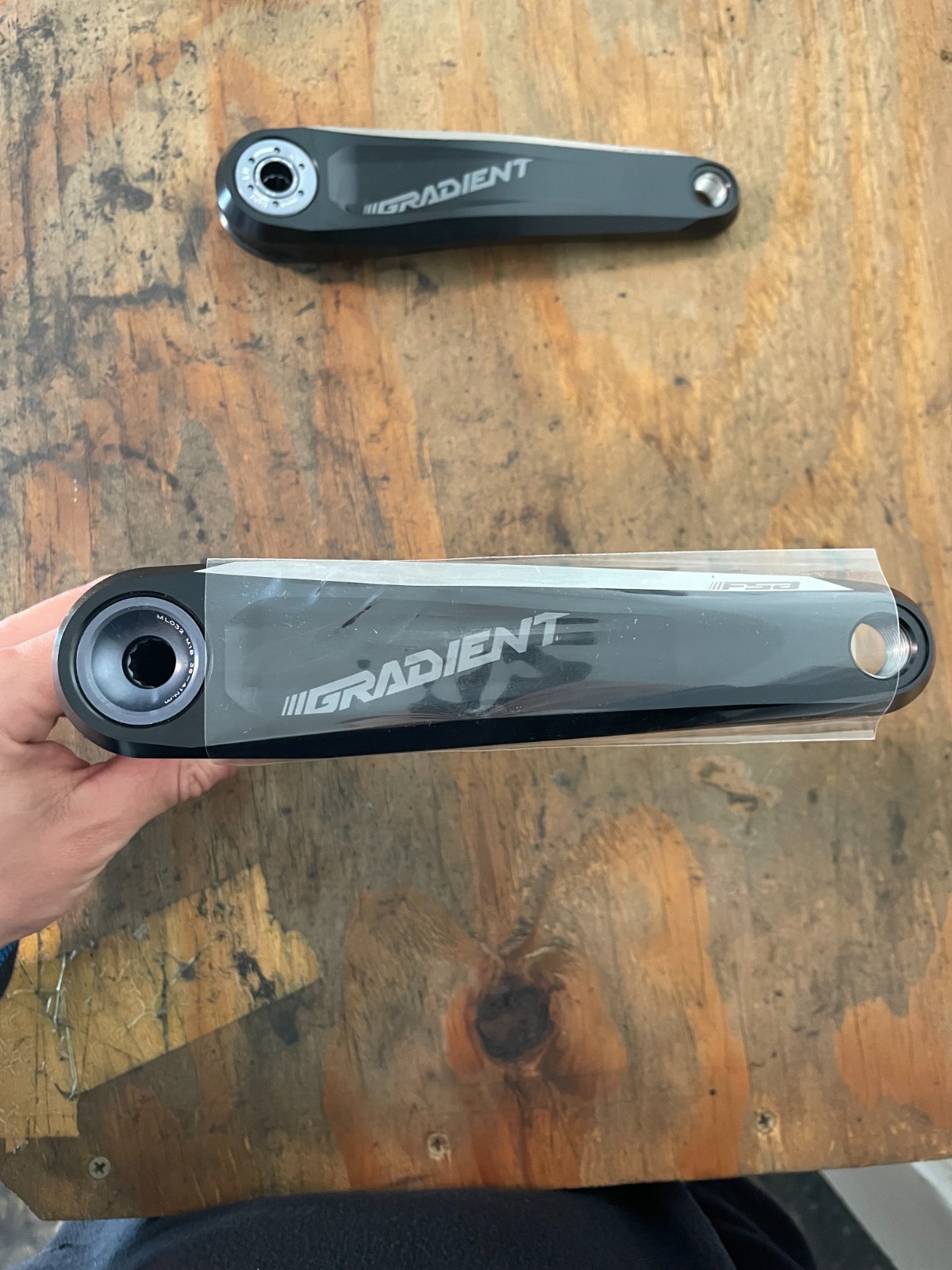 FSA Gradient Modular Crankset 165mm Direct Mount BB392 EVO Black MTB