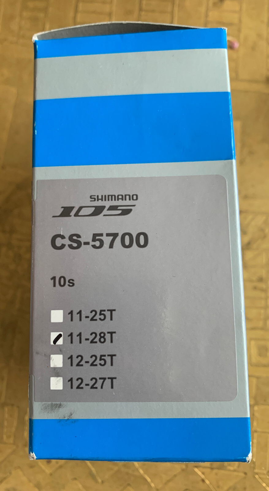 Shimano 105 CS-5700 10 Cassette Sprocket Silver New Old Stock
