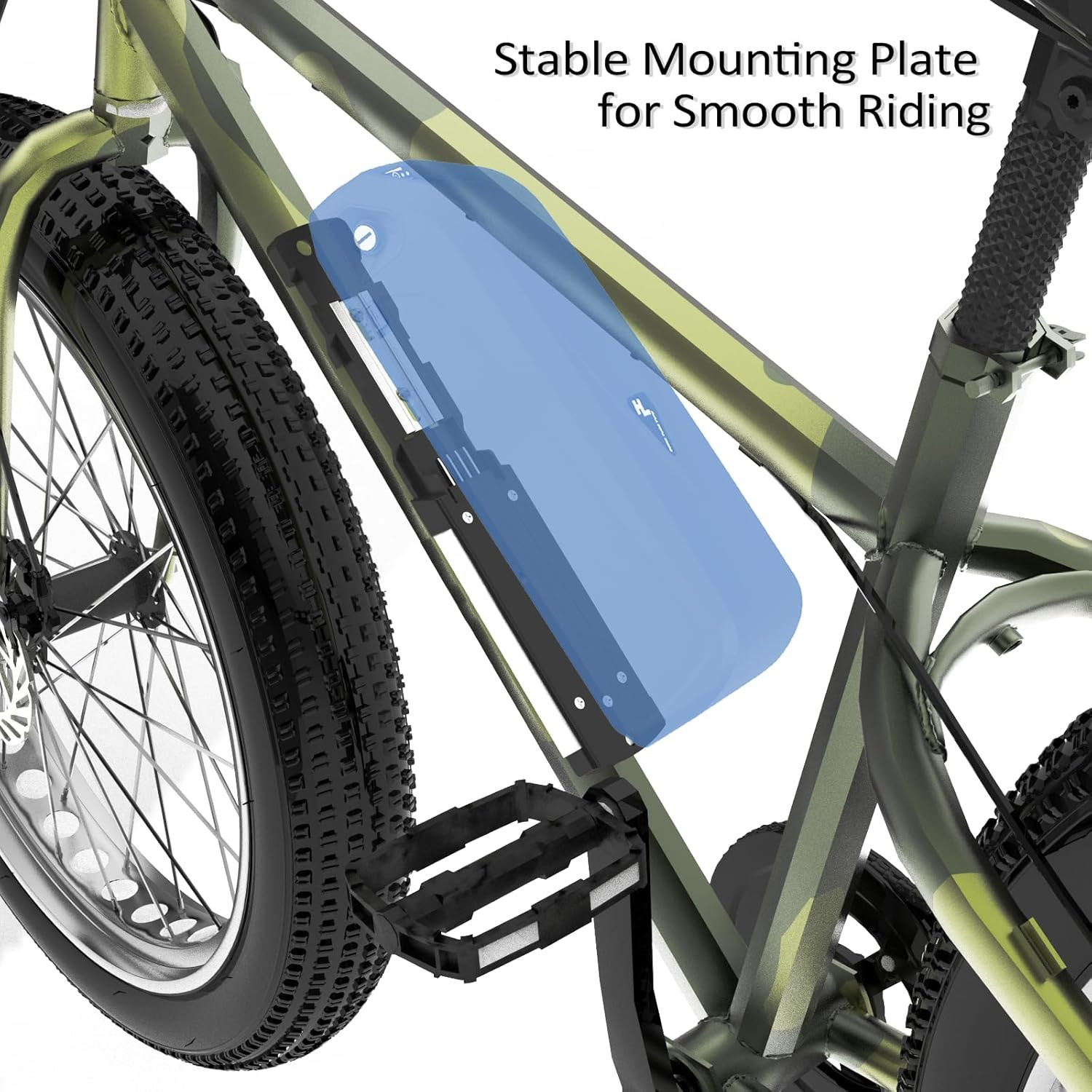 Ebike Battery Base Bottom Holder for Hailong Electric Bike Battery Mounting Plat