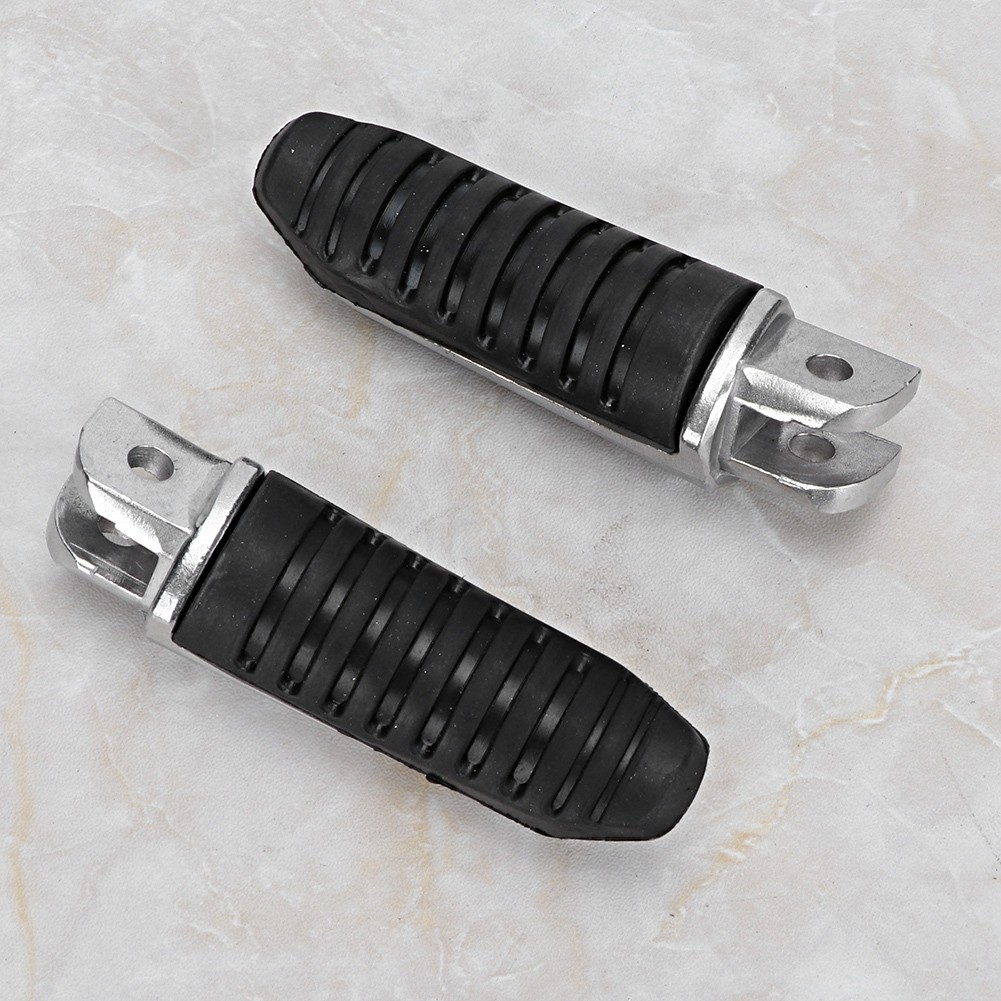 Aluminum Foot Pegs Black Fit With Car Long Service Life Aluminium Material NCBF