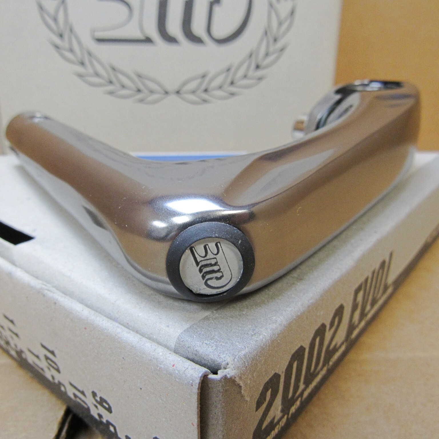 New-Old-Stock 3T 2002 Evol Quill Stem w/Gray Finish (25.8/26.0 mm clamp x 125mm)