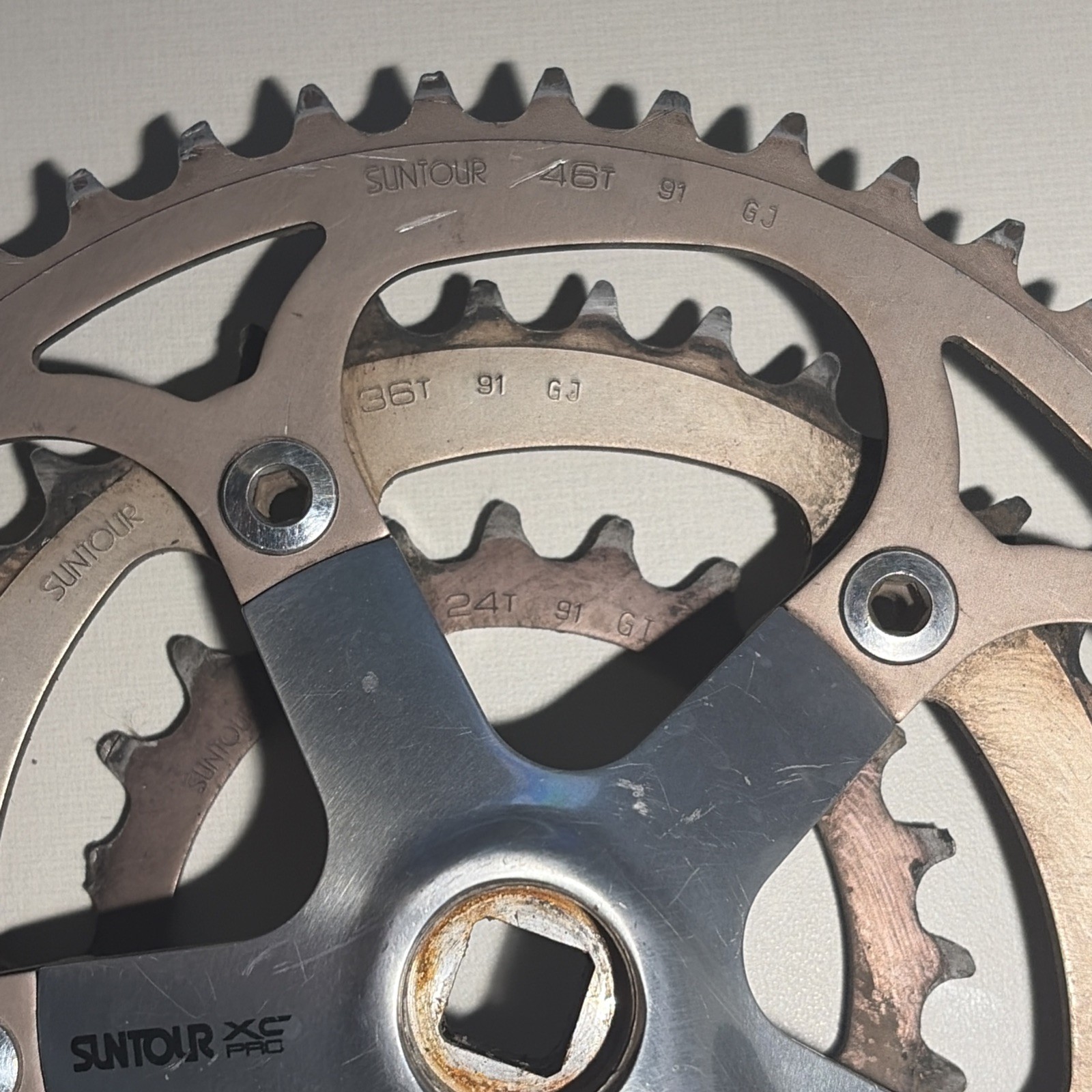 Suntour XC Pro Crankset 170 mm Vintage Mountain Bike