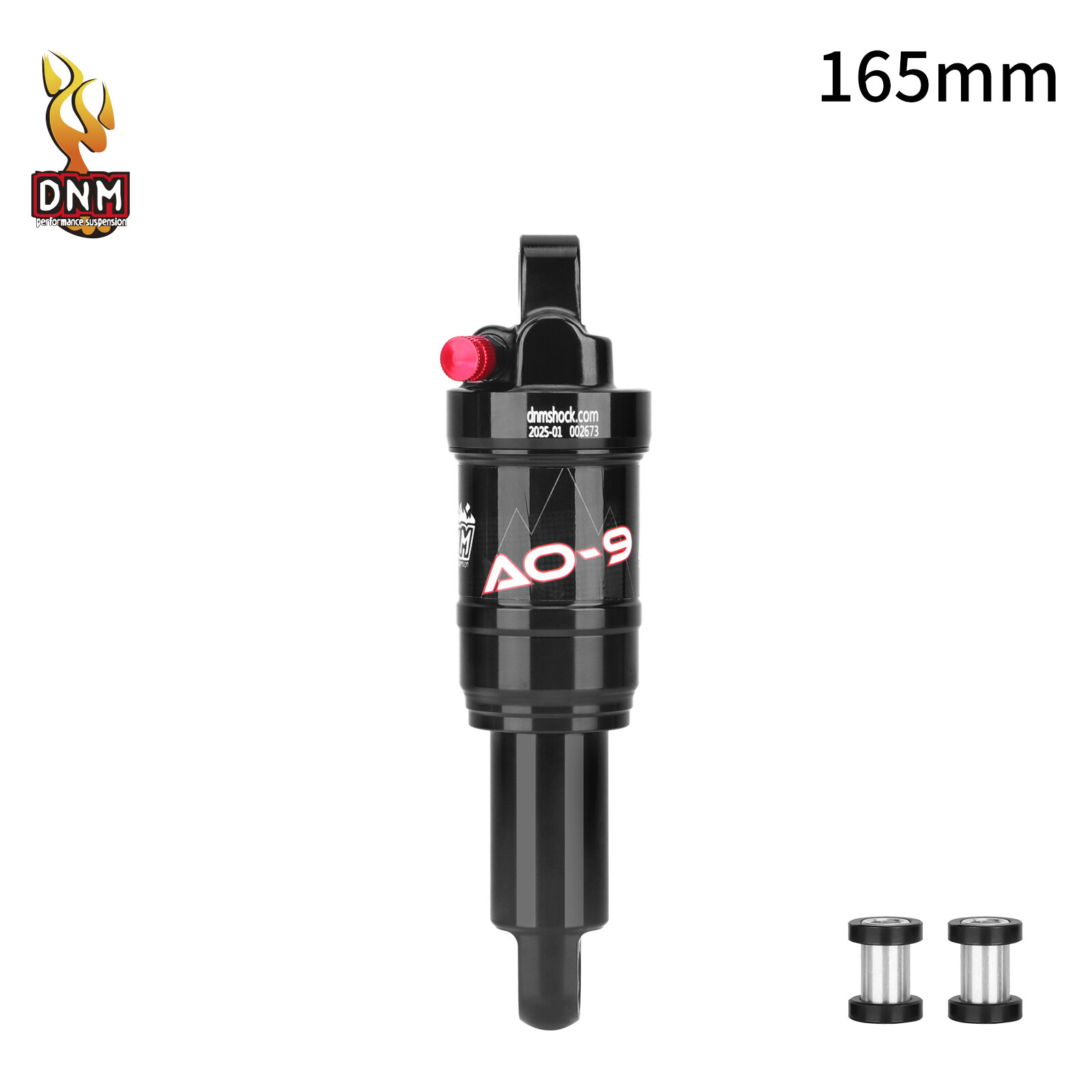 DNM Bike Air Shock Suspension XC/City/E-Bike Bicycle Rear Shock 165/190/210mm