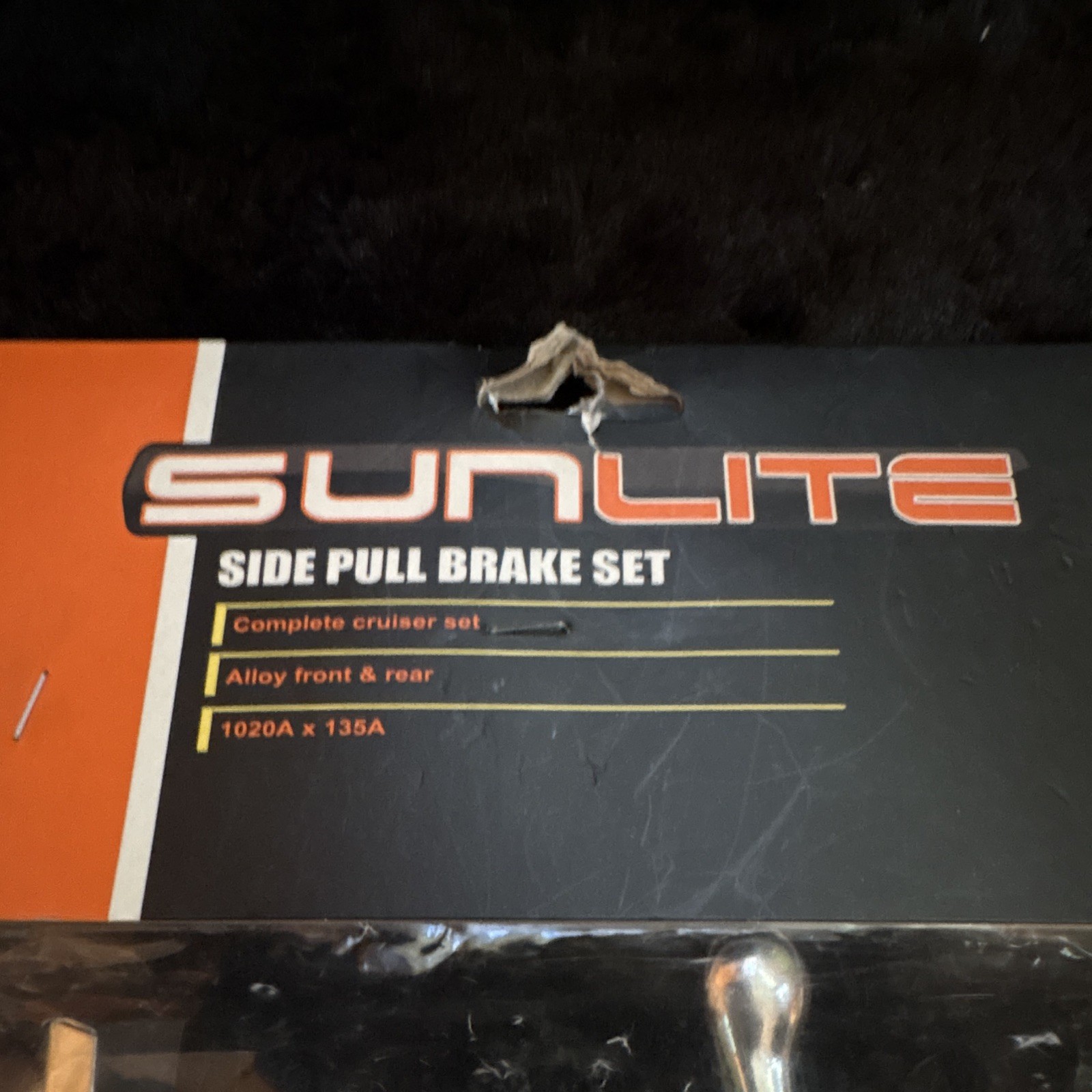 Sunlite Side Pull Caliper Brake Set Cruiser Alloy Front & Rear Silver 12380