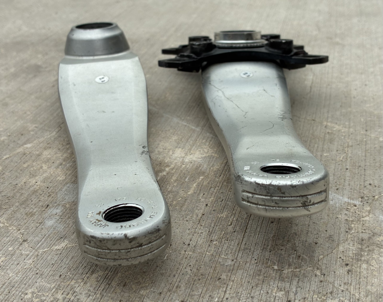 Shimano Deore XT FC-M752 Crank Arms | 175 mm / 104/64 BCD / VGC / Made in Japan