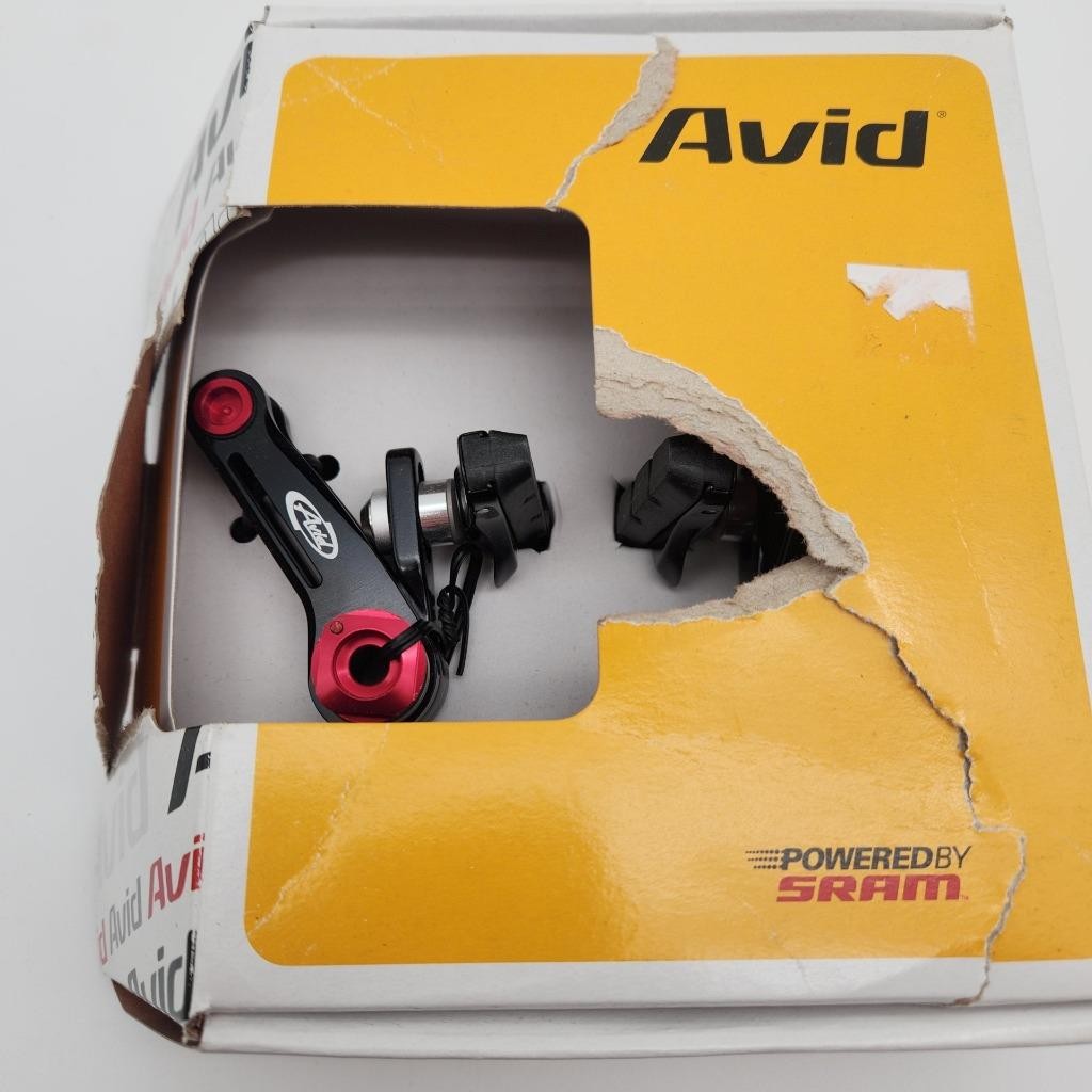 Avid Shorty Ultimate Rear Threaded Cantilever Brake Black & Red OPEN PACKAGE