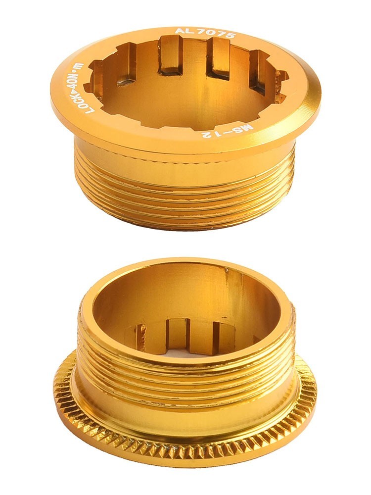 CNC Aluminum Alloy Bike Cassette Lockrings for MicroSpline Compatibility