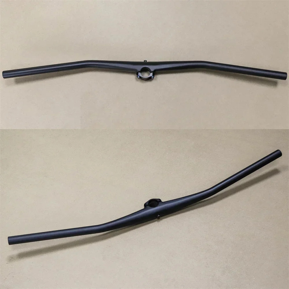 Carbon AM MTB Handlebar Mountain Bike Integrated Handlebar with Computer Mount