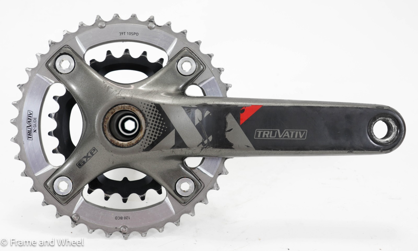 SRAM XX carbon crankset 39T/26T 175mm 2×10 speed GXP mountain