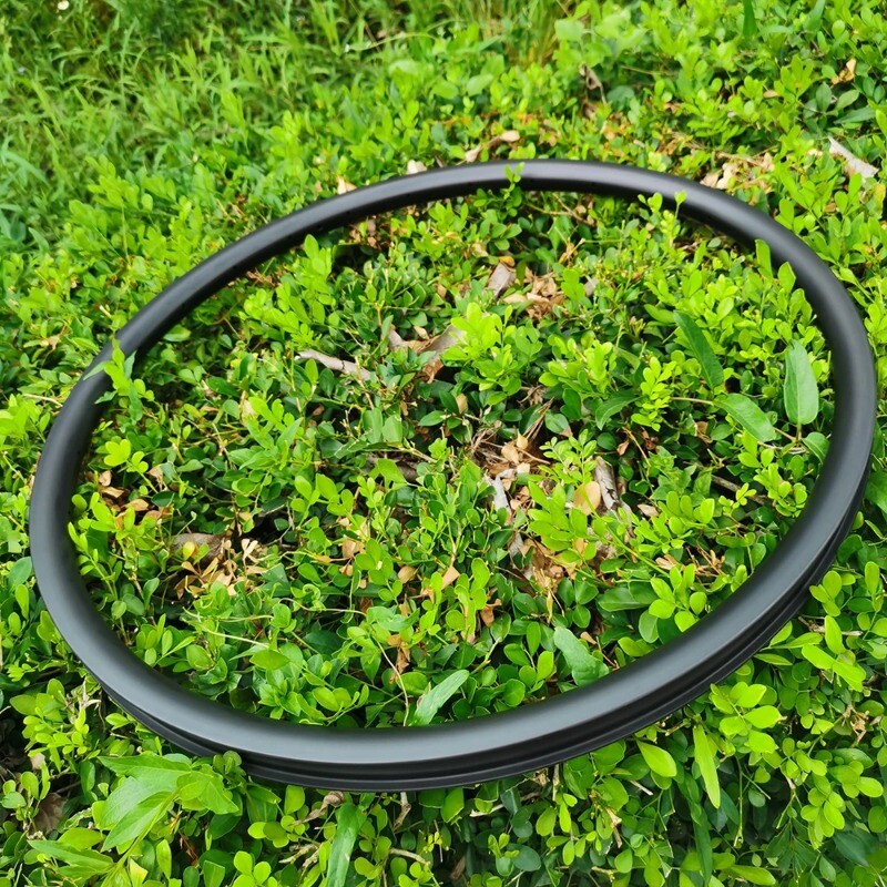29er XC Mountain Bike Carbon Rims 28H Asymmetric Hookless Tubeless Bicycle Wheel