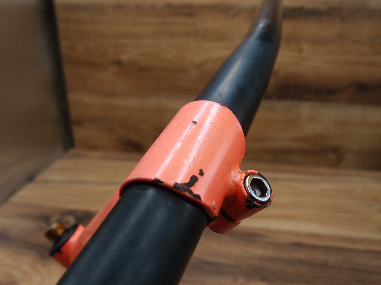 1989 MTB steel quill stem Ritchey Force by nL 25.4 mm + steel flat bar by nL