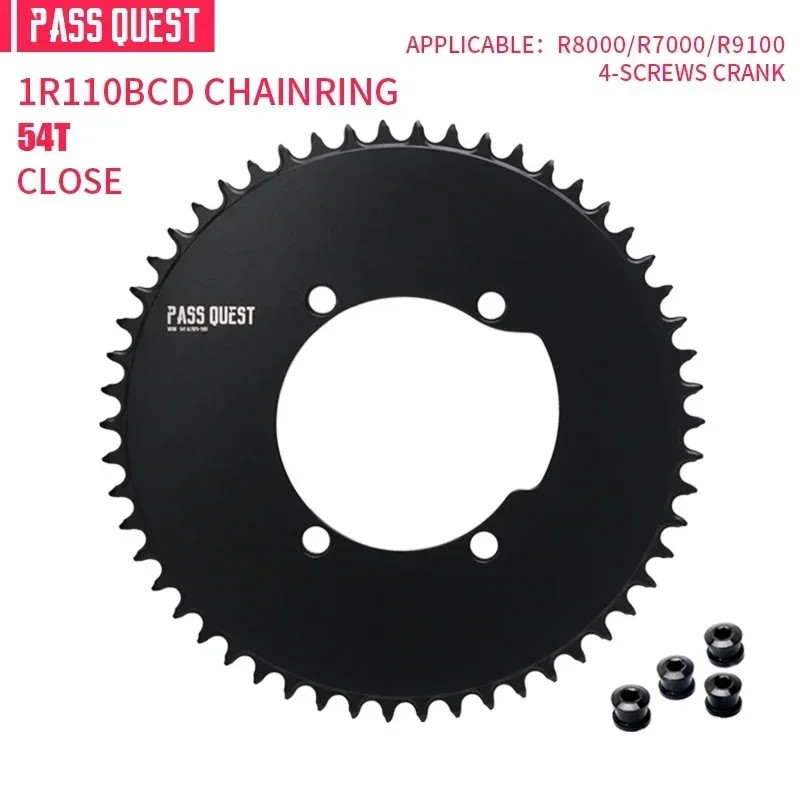 Pass Quest 110 BCD Chainring Road Bike Chainwheel for Shimano R7000 Chain Ring
