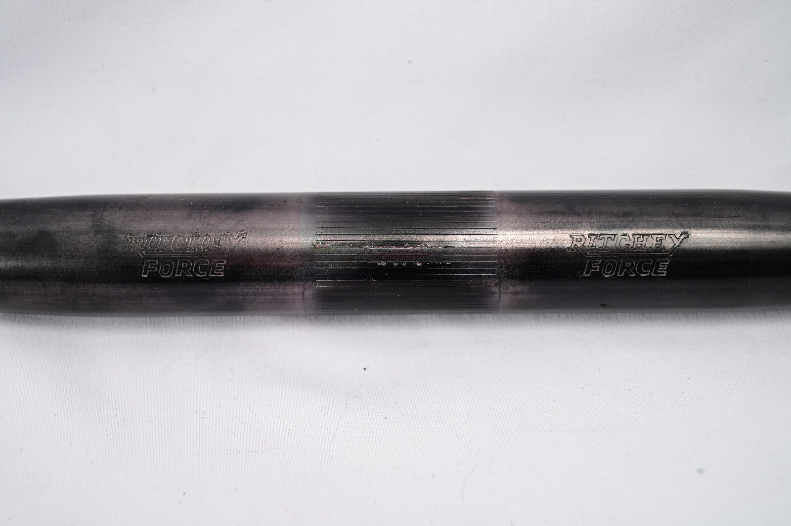 Vintage Ritchey Force Handlebar Alloy Black Flat Bar Aluminum 25.4 x 580mm