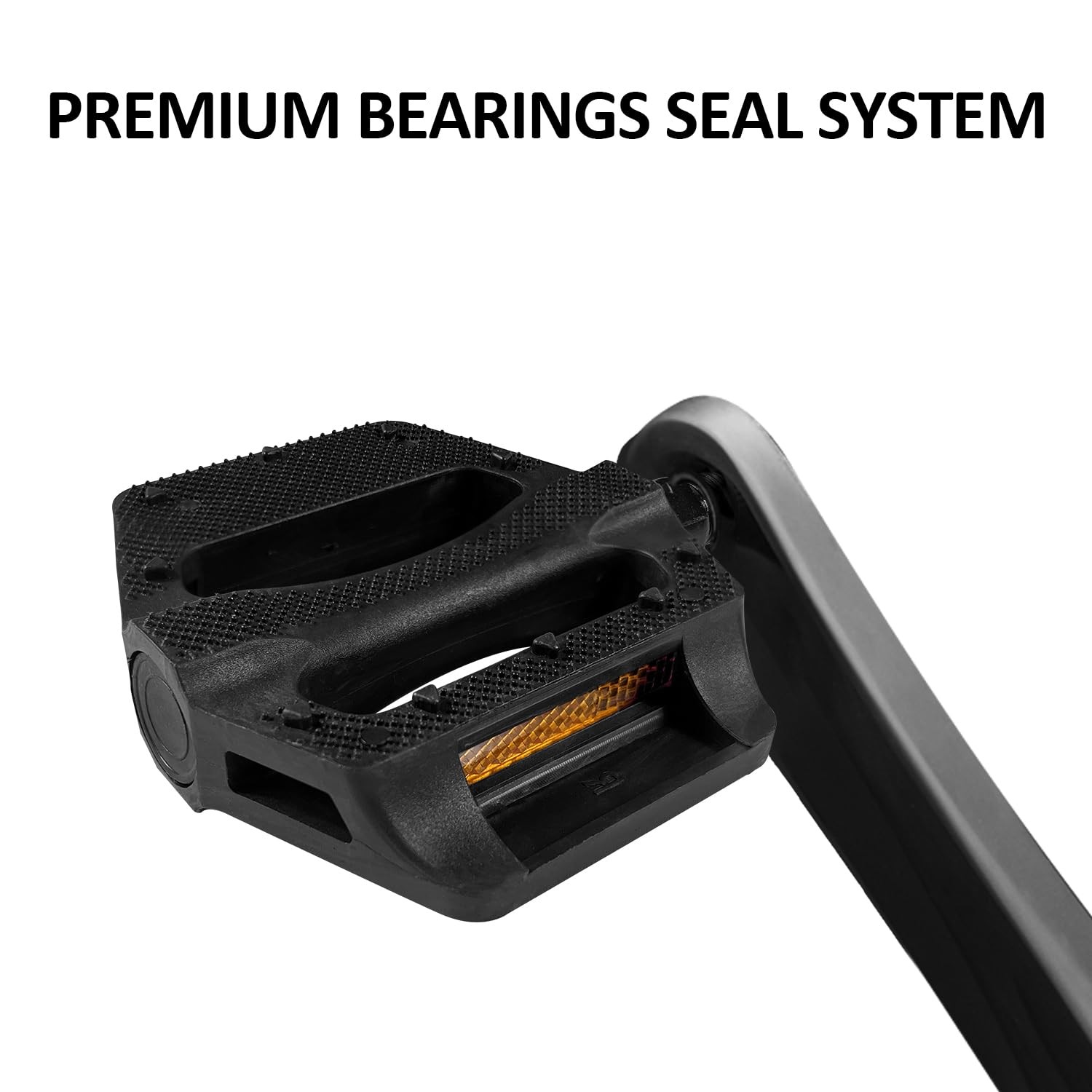 Bike Pedals Universal Fit Bicycle Pedal 9/16″ Non-Slip Durable Lightweight