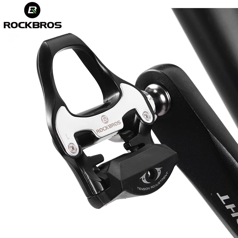 ROCKBROS Road Bike Self-lock Pedals 2pcs/set With SPD-SL/LOOK KEO Cleat 2 Sealed