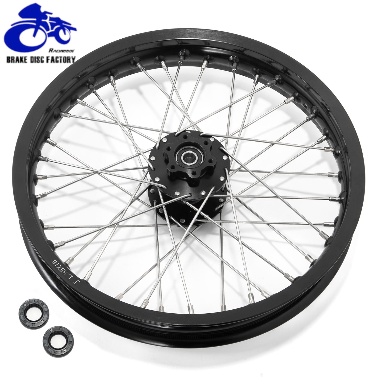 16×1.85 Spoke Rear Wheel Rim Hub For Sur Ron Light Bee LB X For Segway X260 X160