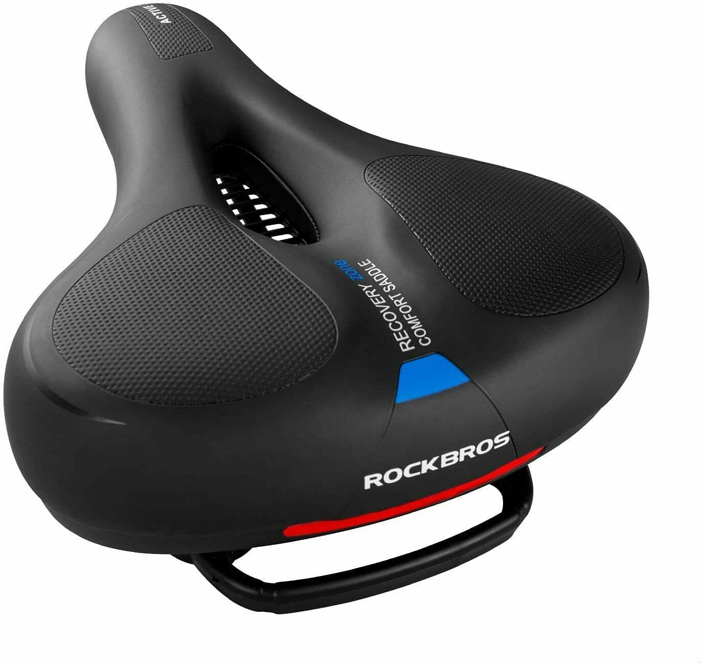 ROCKBROS Bike Seat Comfort Bike Saddle Mountain Bike Soft Wide Bike Seat Cushion