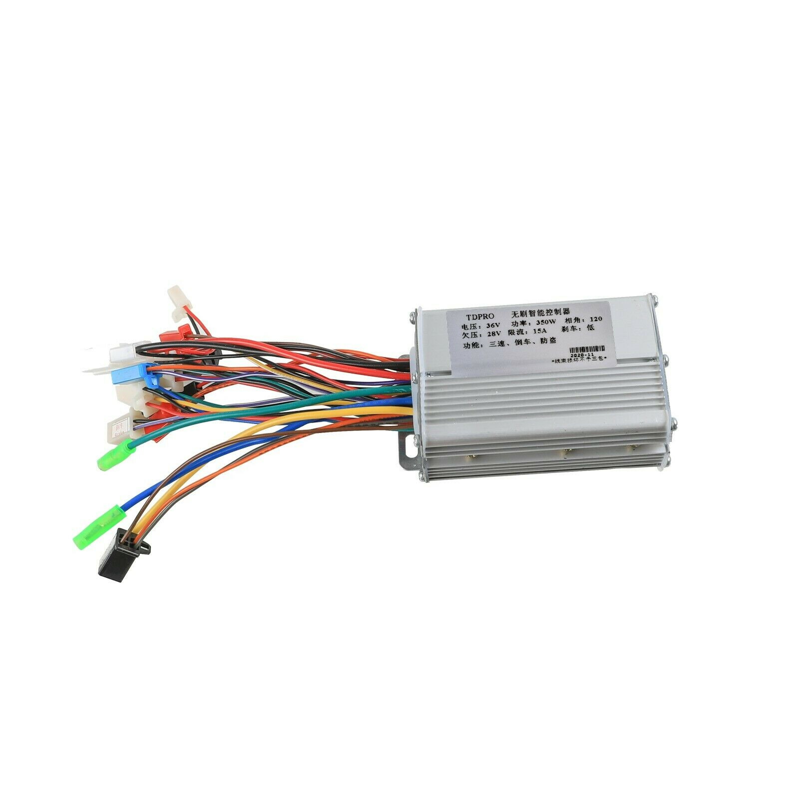 36V 350W Brushless Motor Speed Controller Throttle Electric Bike Bicycle Scooter