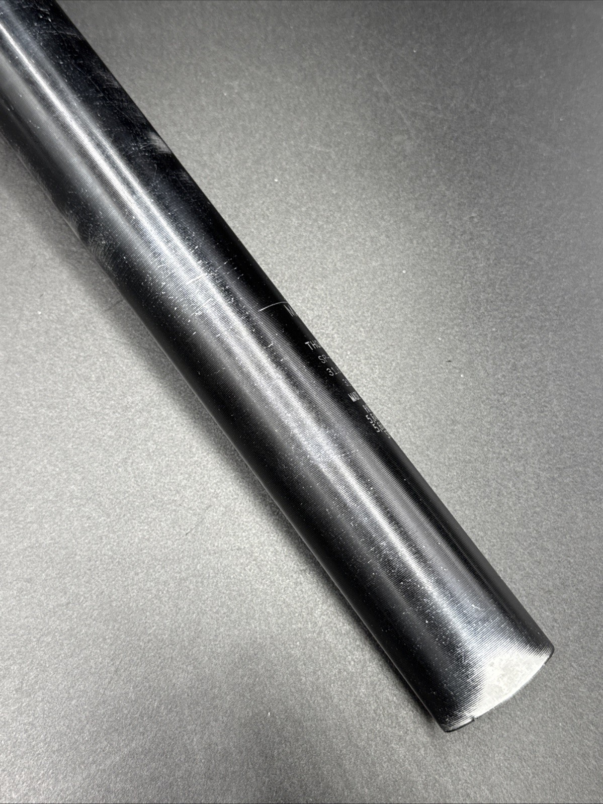 THOMSON Elite ZERO Setback 31.6mm x 367mm Black Seatpost VERY GOOD USED