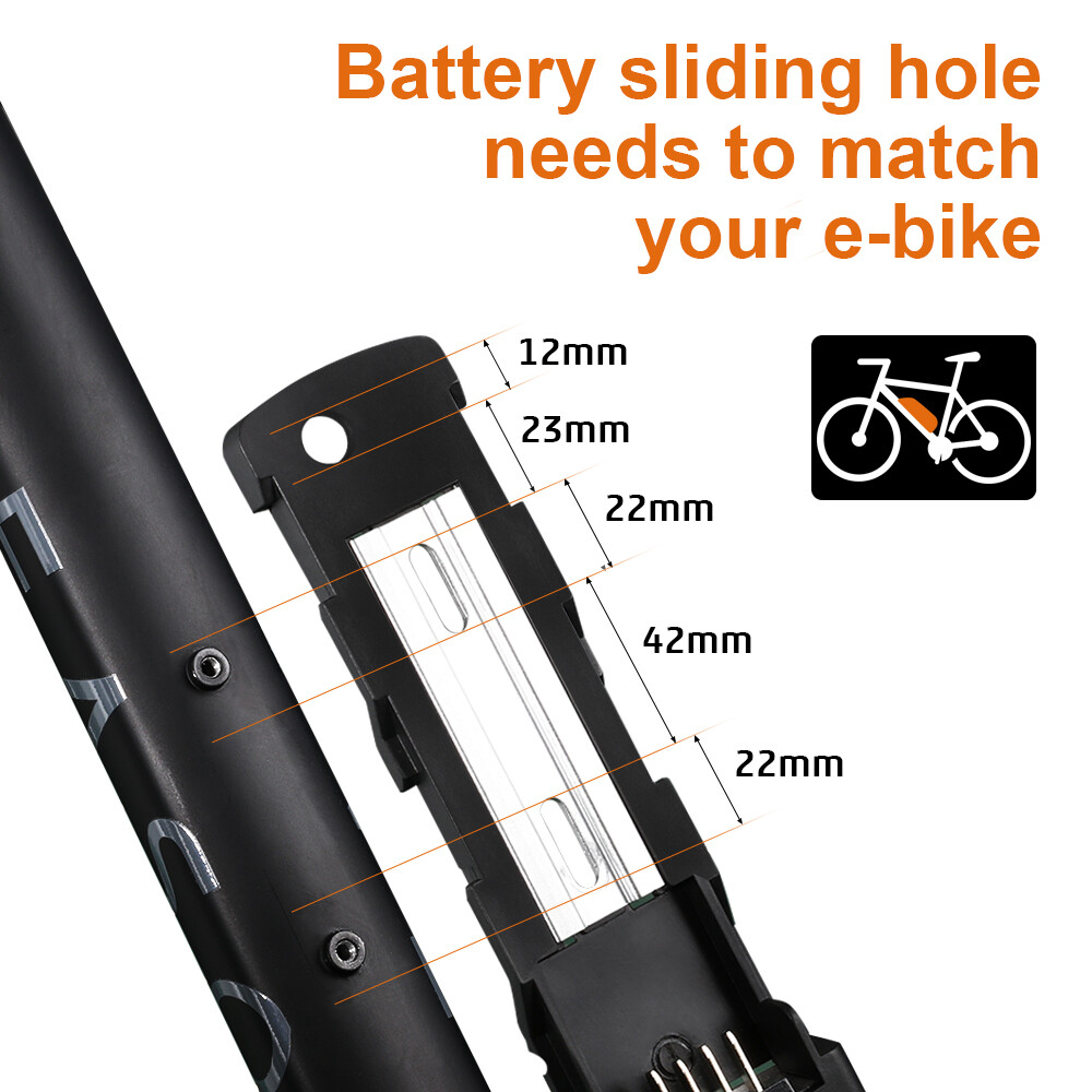 48V 1000W Hailong Battery Electric Bike Battery 48V Ebike Lithium Battery
