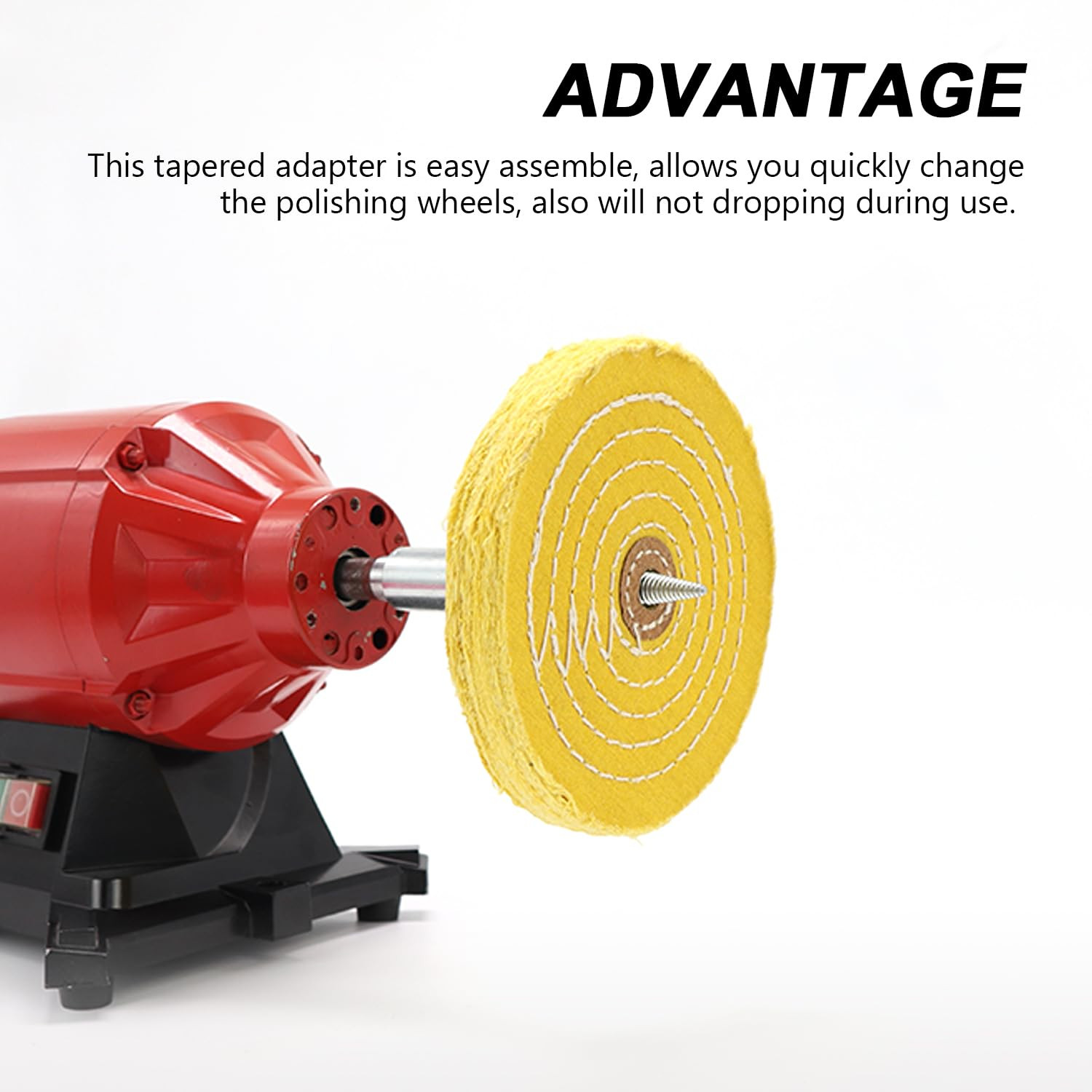 5/8″ Spindle Tapered Threaded Adapter Left & Right Pair Suitable for 3/16″-13/16