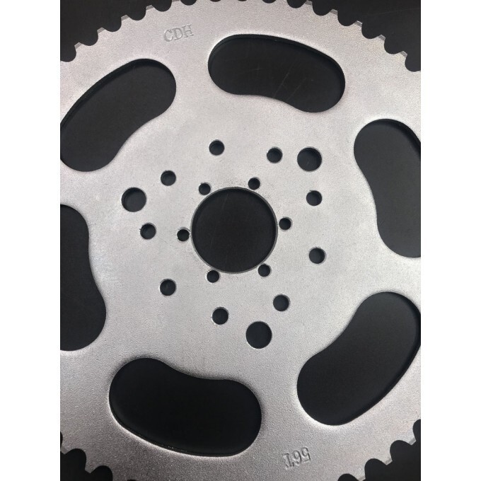 CDHPOWER 56T Teeth 3+6+9 holes Chain Driving Sprocket and Rear Hub Adapter 1″