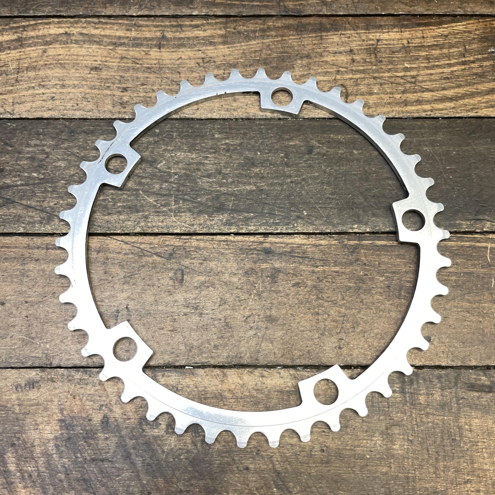 Vintage SR Sakae 42T Chainring 144 BCD 5-Arm Aluminum Road Bike Single Speed