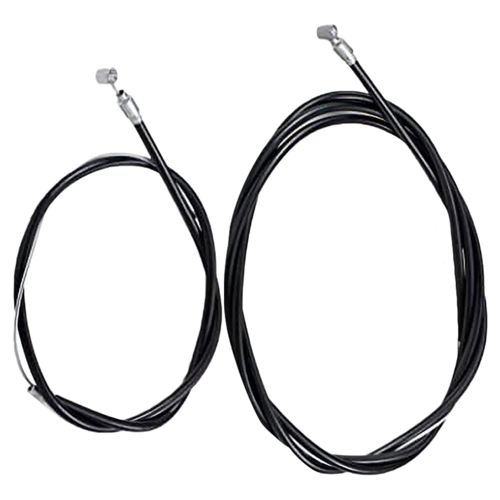 1 Set Reusable Bike Brake Accessories Brake Cable Kit Stainless Steel PVC Black