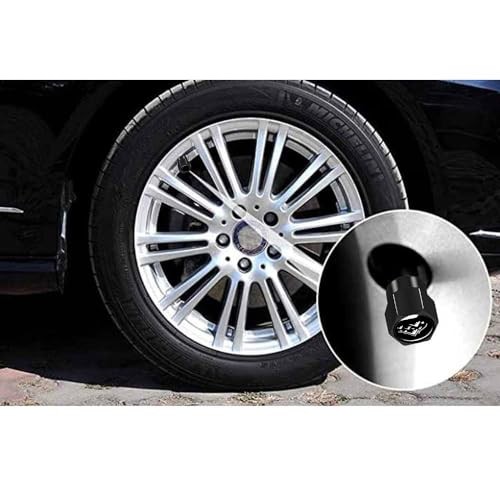 4Pcs Metal Aluminum Alloy Car Tire Valve Stem Caps Cover Mountain sport