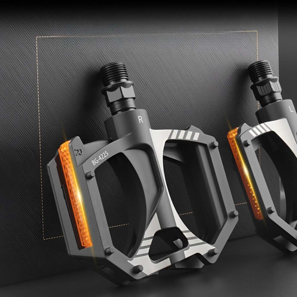 Bicycle Pedals Nylon Composite with Steel Axle for Mountain Bike Cycling