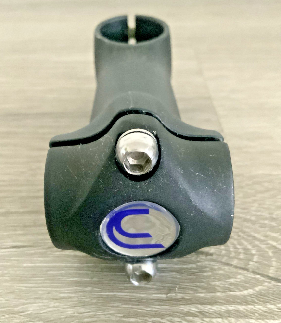 DEDA LOGO THREADLESS STEM 90 MM 1 1/8 INCH 31.8 MM CLAMP 168 GRAMS