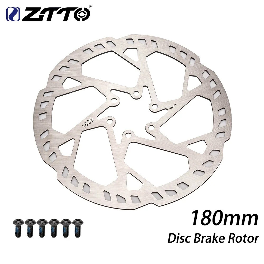 MTB E-bike 2.3mm Disc Brake Rotor Thicken 160/180/203/220mm Super Rigidity 6Bolt
