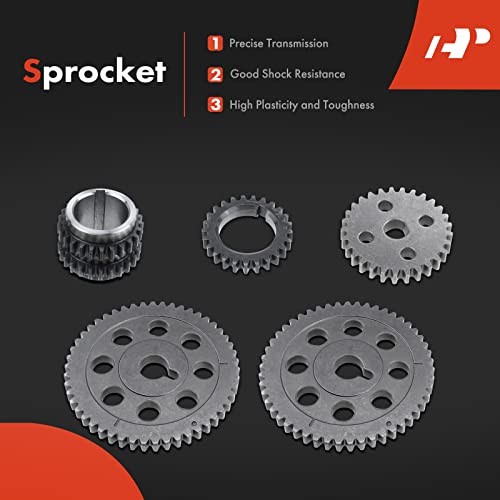 Engine Timing Chain Kit W/Tensioner & Guide—DoHC, 6Cyl 3.3L 3.5L 3.8L
