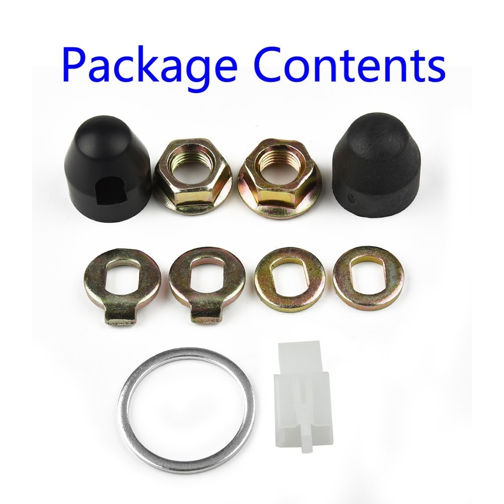 EBIKE E-Bike Hub Motor Axle/M14-Lock Nut /Lock Washer /Spacer/Nut Cover Kit