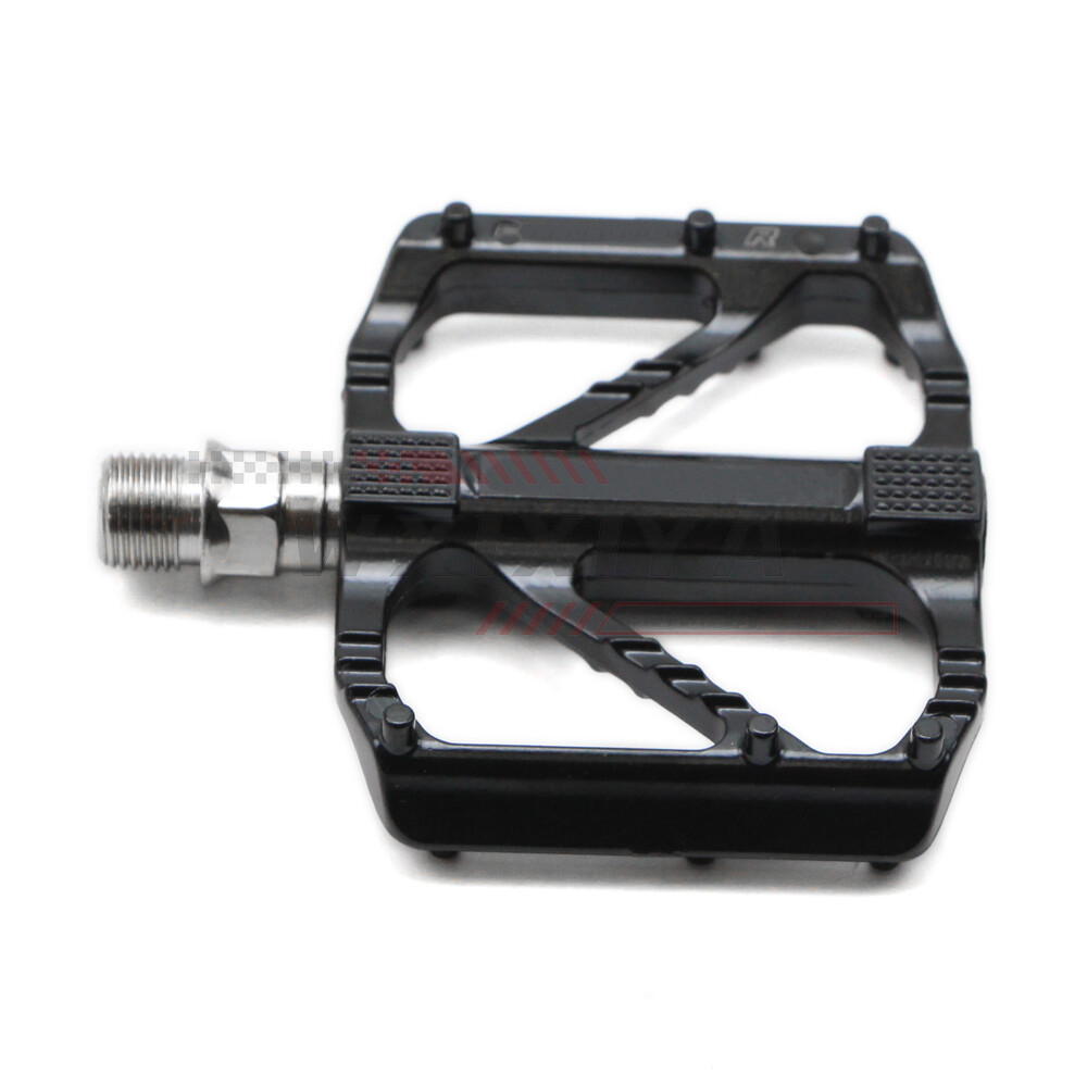 2x Road Bike Pedal DU Bearing Sealed Cycling Flat Platform Aluminum Alloy 9/16″