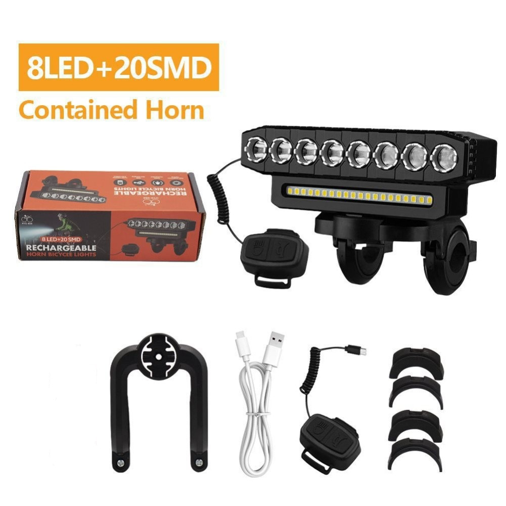 LED Bicycle Front Light with Waterproof Front Headlamp for Outdoor Cycling