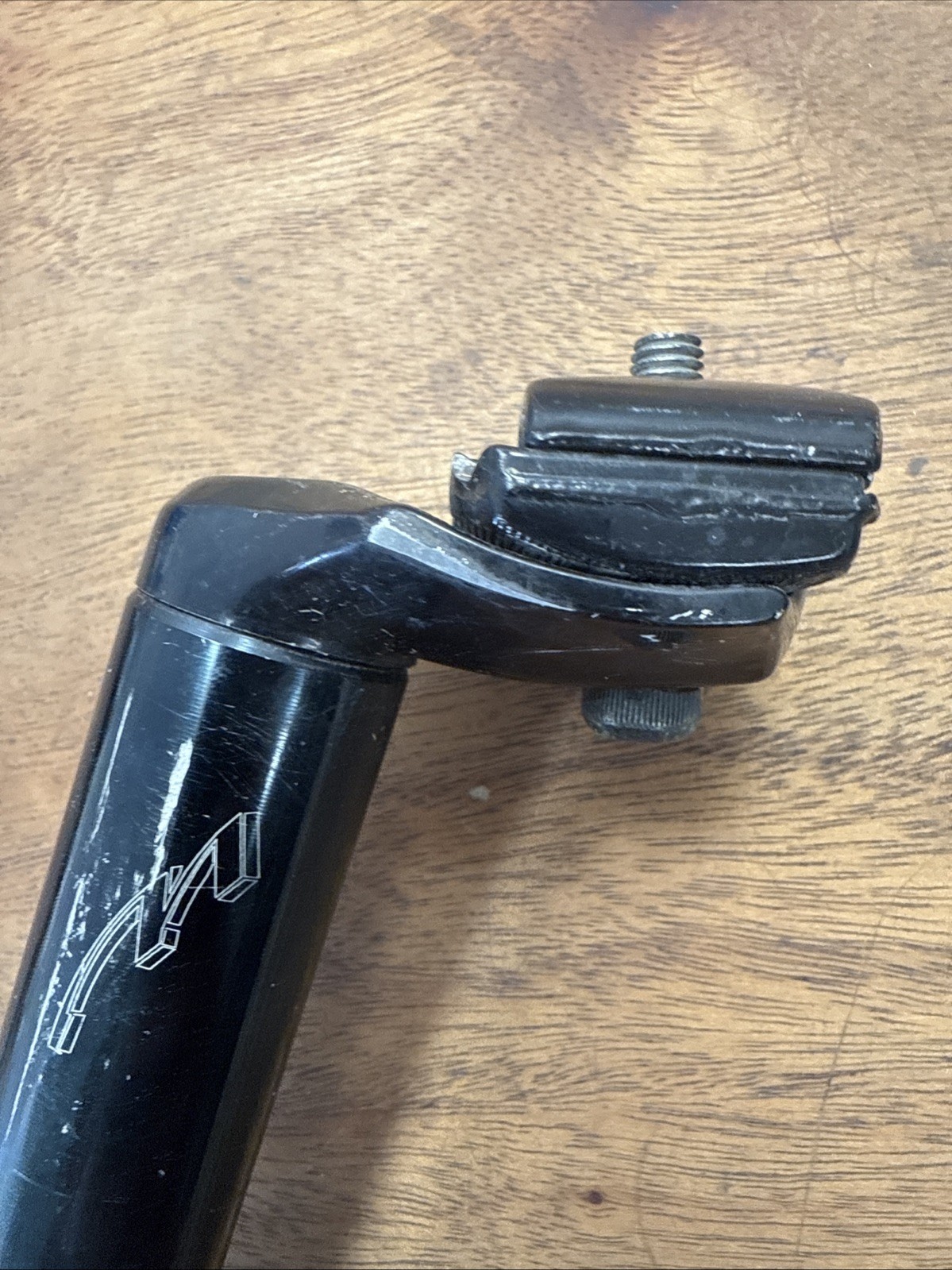 Kalloy Seatpost 31.4mm 300mm 3cm Setback Black