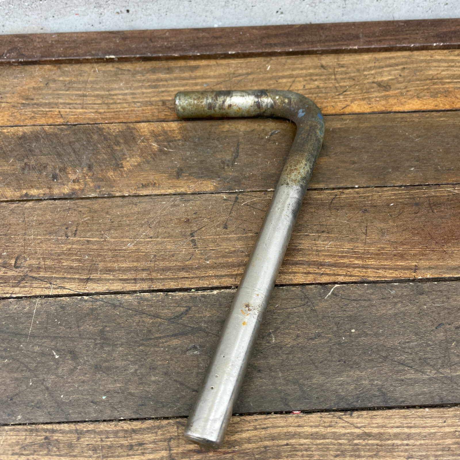 Vintage Lucky 7 Seatpost Prewar 15.9 16 mm Track Bike Vintage Post Wood Rim