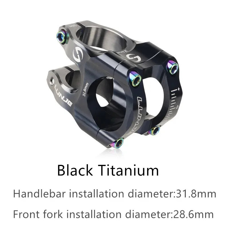 MTB Road Bike Stem CNC Mountain Bicycle Bridge Short Power 31.8Mm High Strength