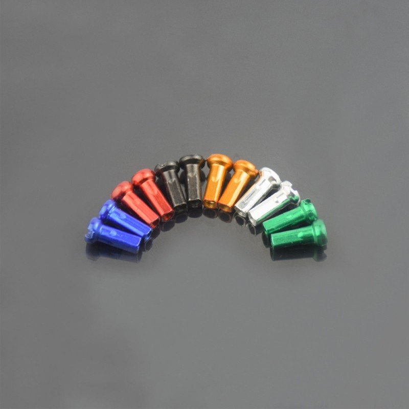 60Pcs/pack MTB Bike Road Nipples 14G 14mm 2.0mm Ultralight High Strength
