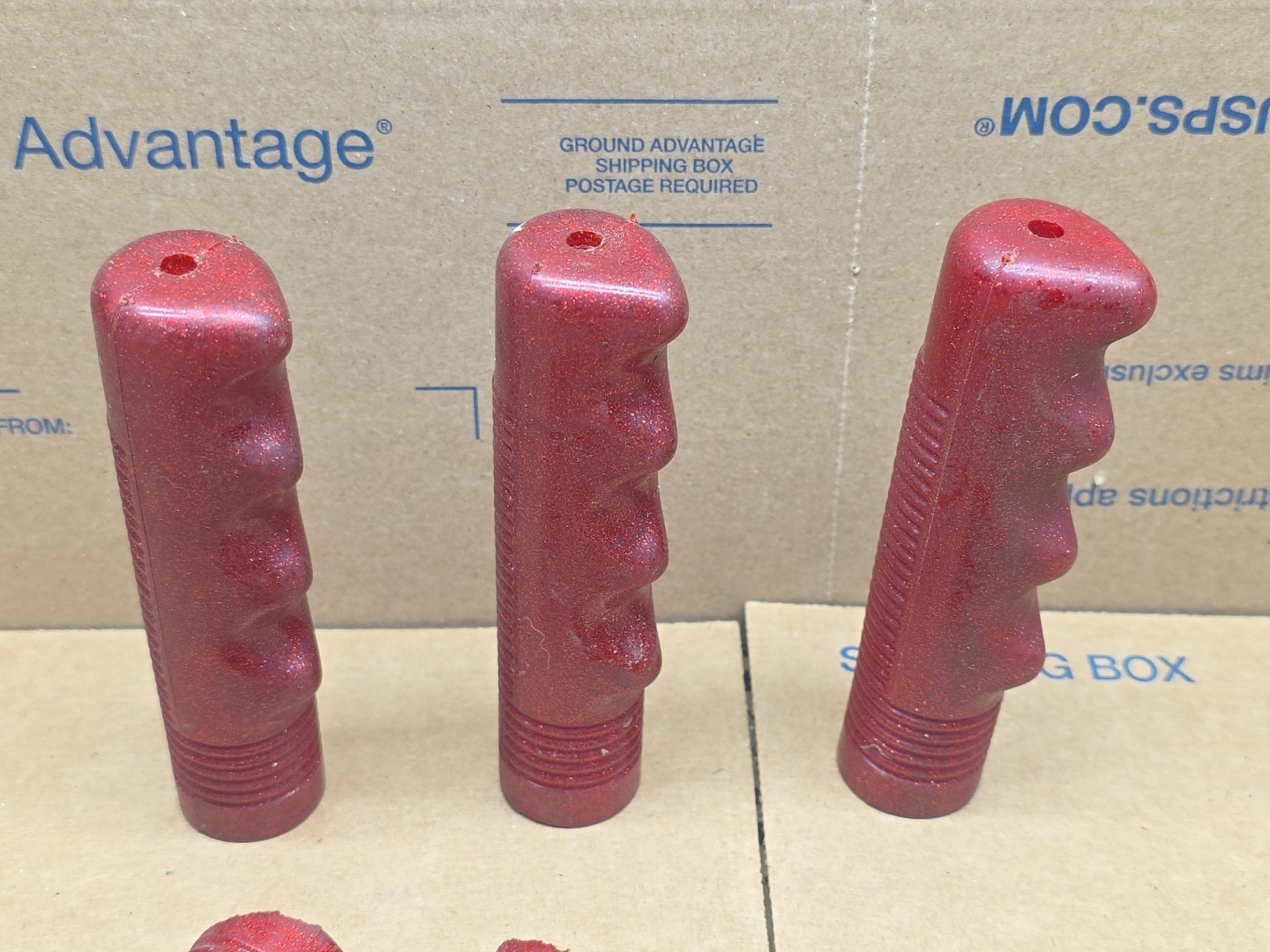 Vintage Glitter Bike Bicycle Handelbar Grips. Free Shipping.