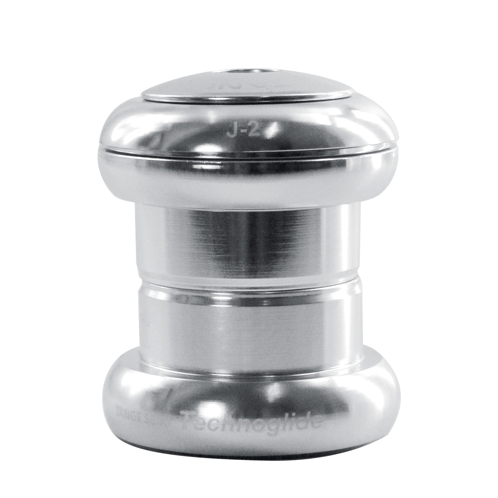 Tange Seiki Technoglide J-2 Headset 1 1/8 Inch with Top Cap , Silver