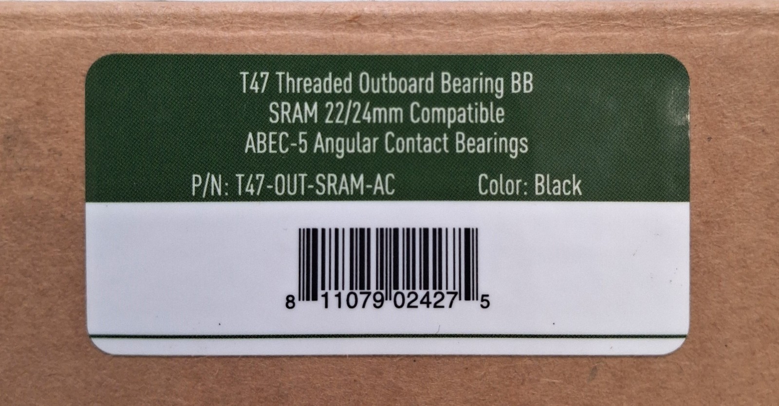 Wheels MFG T47 Outboard Angular Contact BB 22/24mm SRAM & GXP Cranks NEW