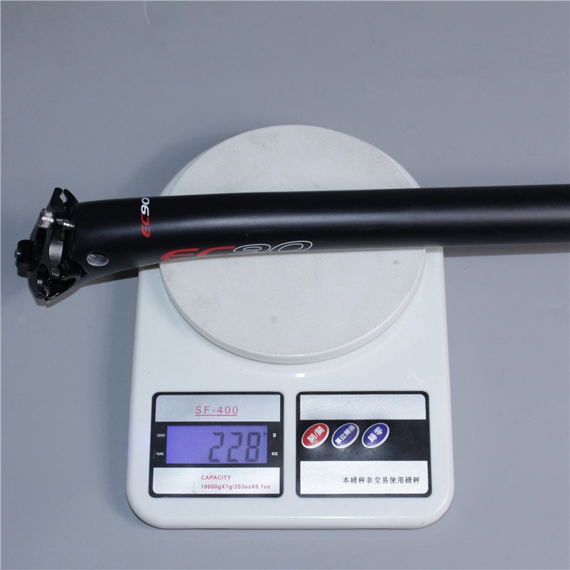EC90 Carbon Fiber Bicycle Seat Post Mountain Bike Seatpost 25.4/27.2/30.8/31.6mm