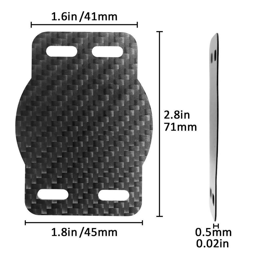 For SPEEDPLAY For ZERO Compatible Cleat Shims for For WAHOO Pedals 1mm Black