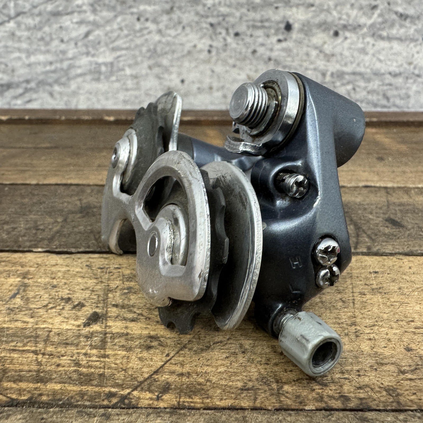 Vintage SunTour GPX Rear Derailleur Short Cage Bolt-On Silver Japan Road 220g