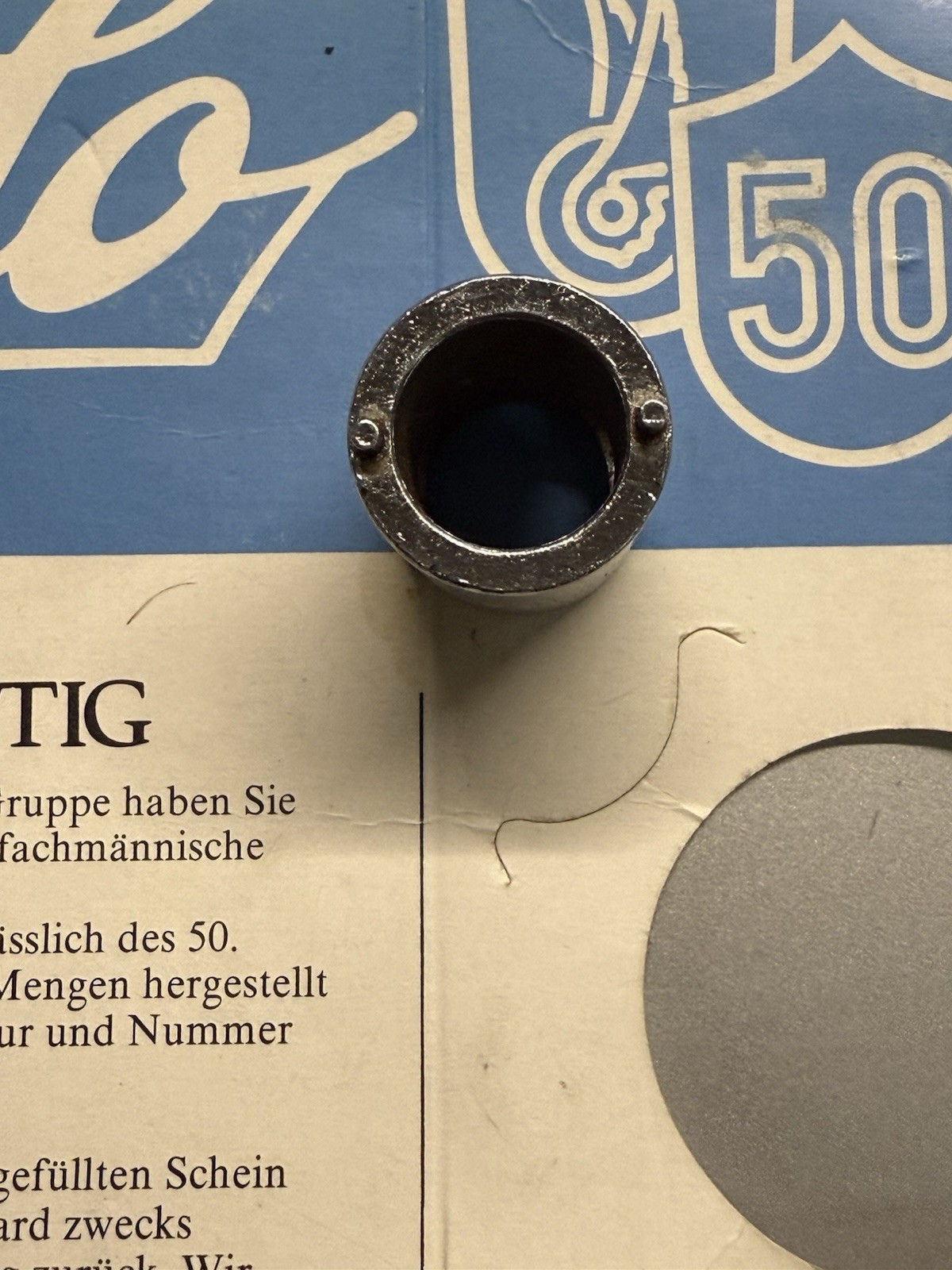 Campagnolo 50th Anniversary crank dust cap or cover removal tool